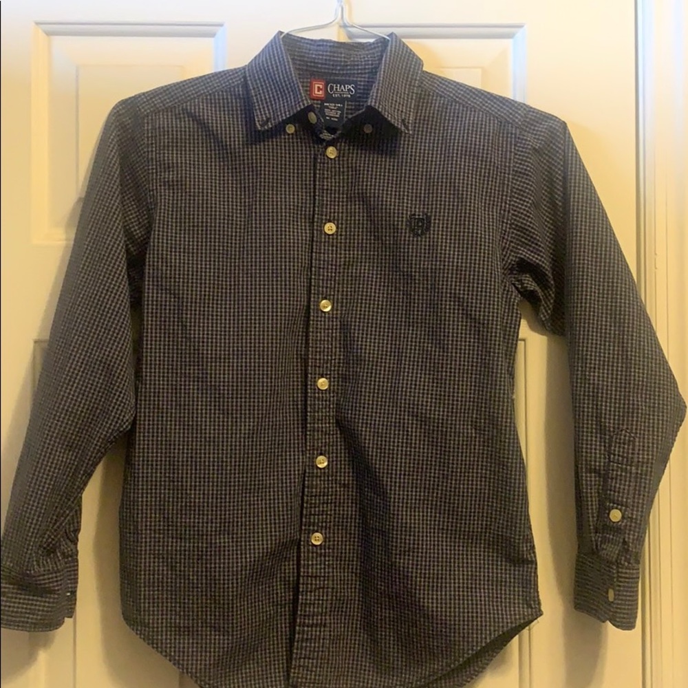 Chaps dress shirt- boys
